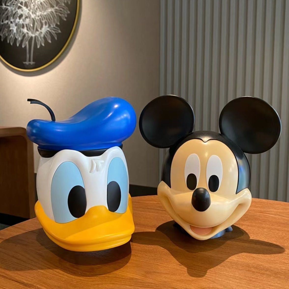 Home Decor Duck - Cute Mickey Head Ornaments Piggy Bank