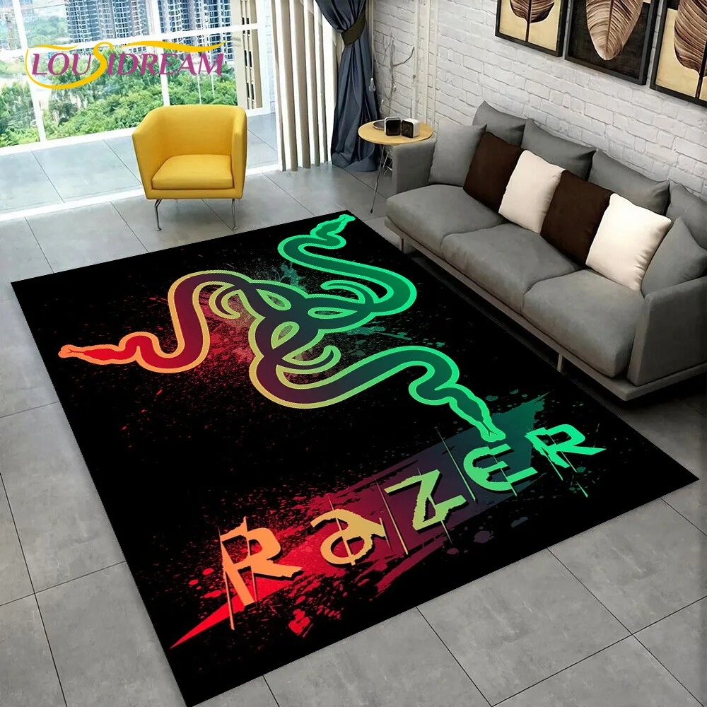 Home Decor Game Online - 3D Razer Logo Game Gamer Snake
