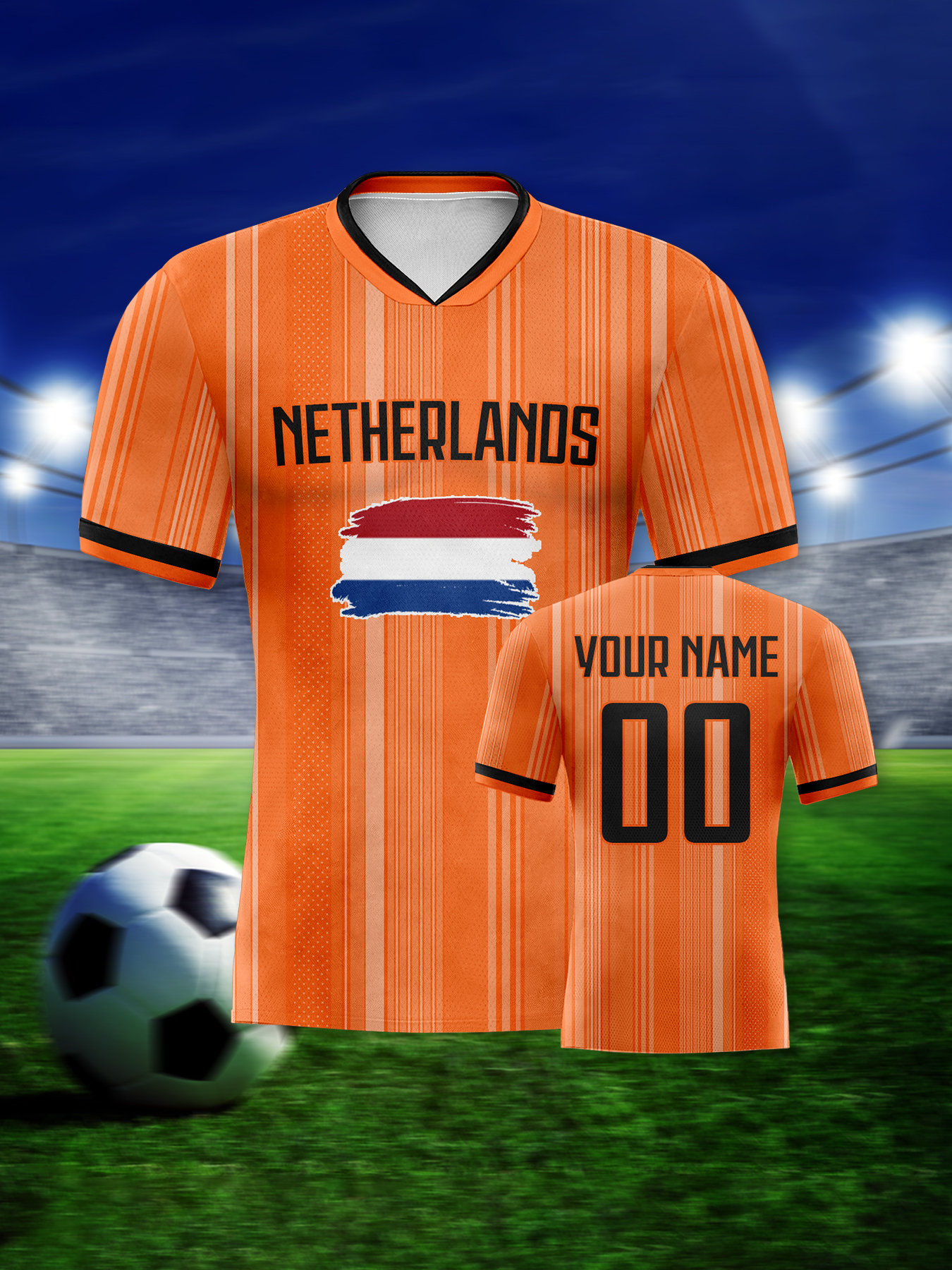 Custom Netherlands Soccer Jers - огляд і ціна Home Decor Netherlands