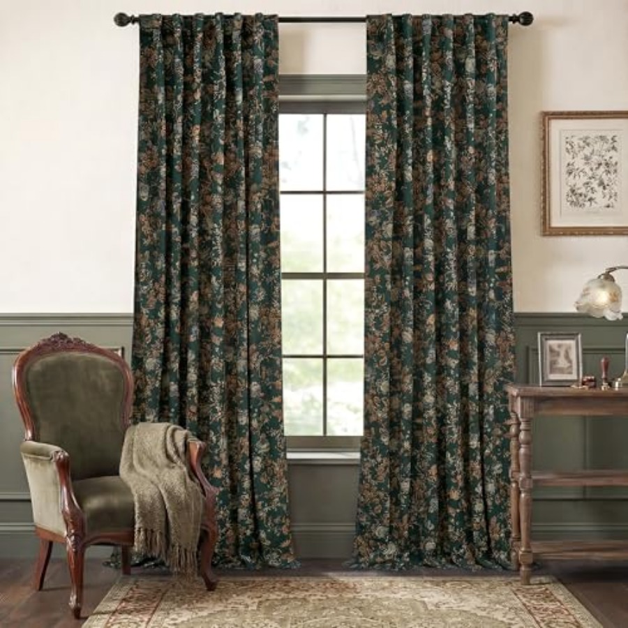 Velvet Curtains Print Curtains - огляд і ціна Home Decor Curtain
