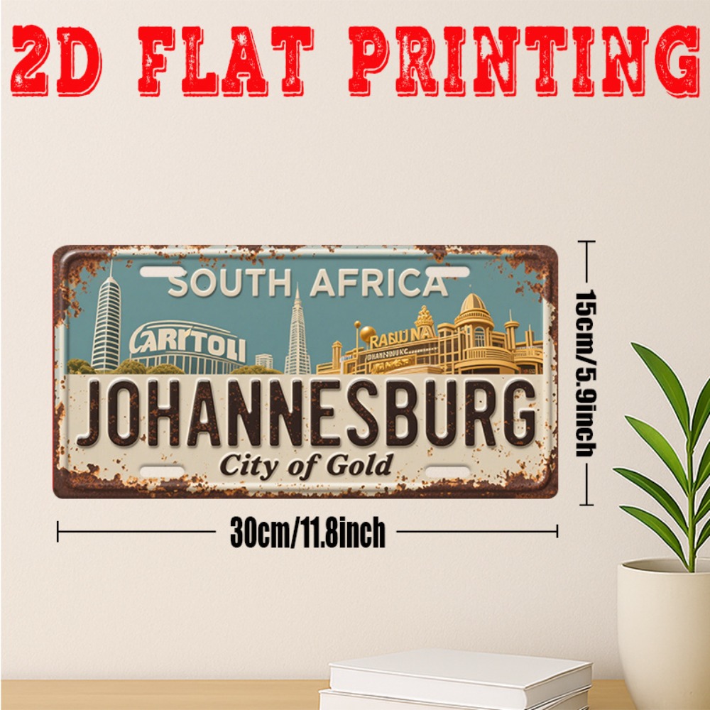 Retro Metal Tin Sign 11.8 x 5. - огляд і ціна Home Decor Johannesburg