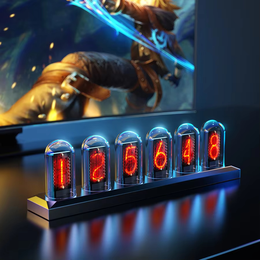 RGB Nixie Tube Clock LED Glows - огляд і ціна Home Decor Diy Ideas