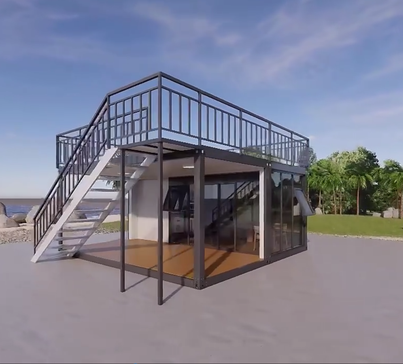 Luxurious Two-Story Restaurant - огляд і ціна Home Decor Garden Ideas