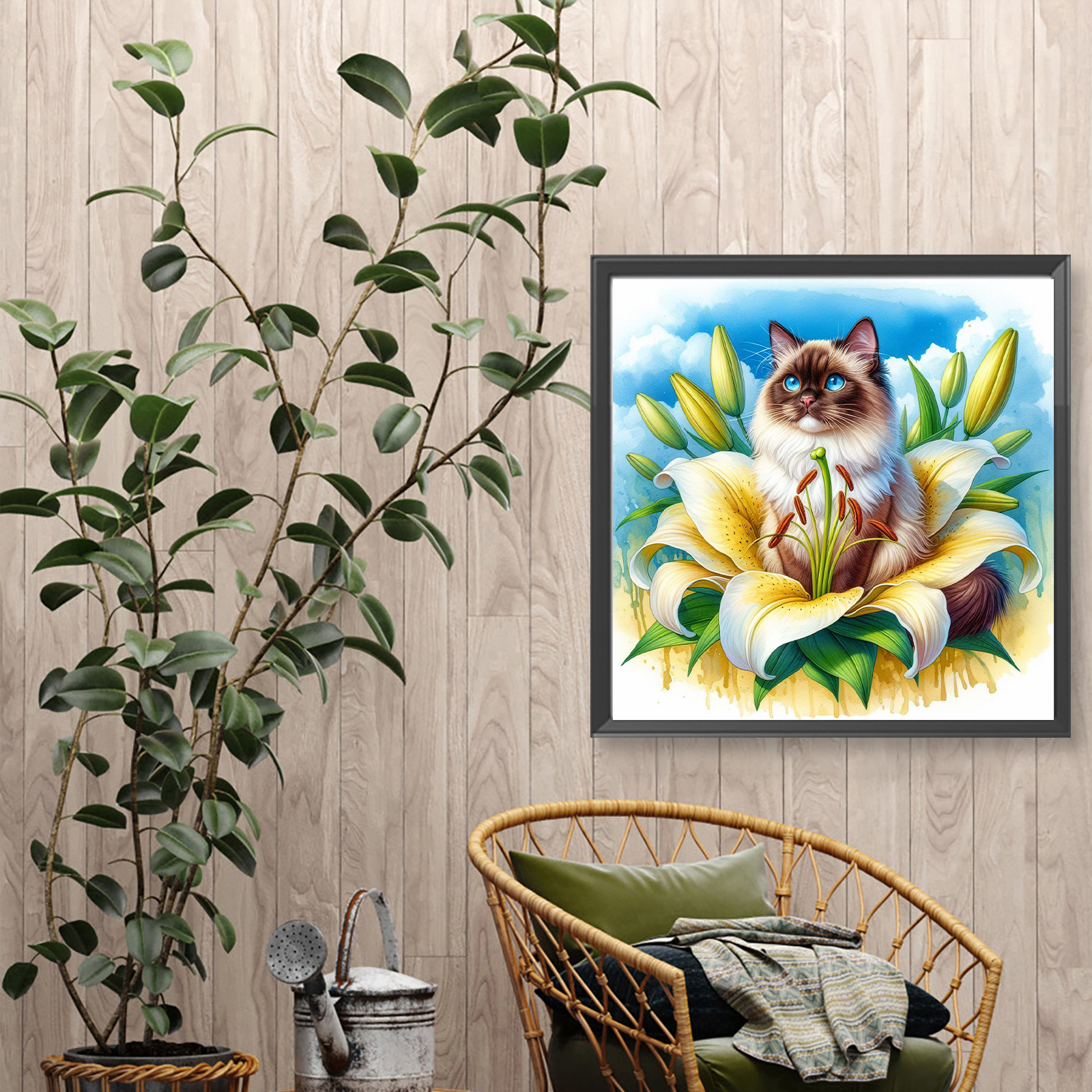 Cat Full DIY 5D Round Drill Di - огляд і ціна Home Decor Diy Ideas