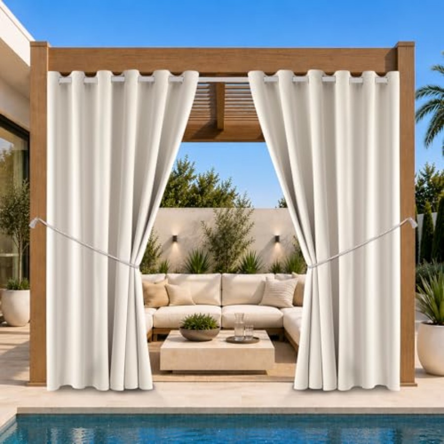 Waterproof Outdoor Curtain W84 - огляд і ціна Home Decor Curtain