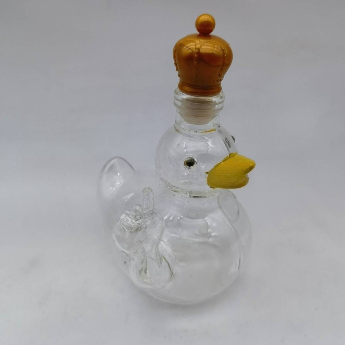 New Funny Duck Shape Glass Whi - огляд і ціна Home Decor Duck
