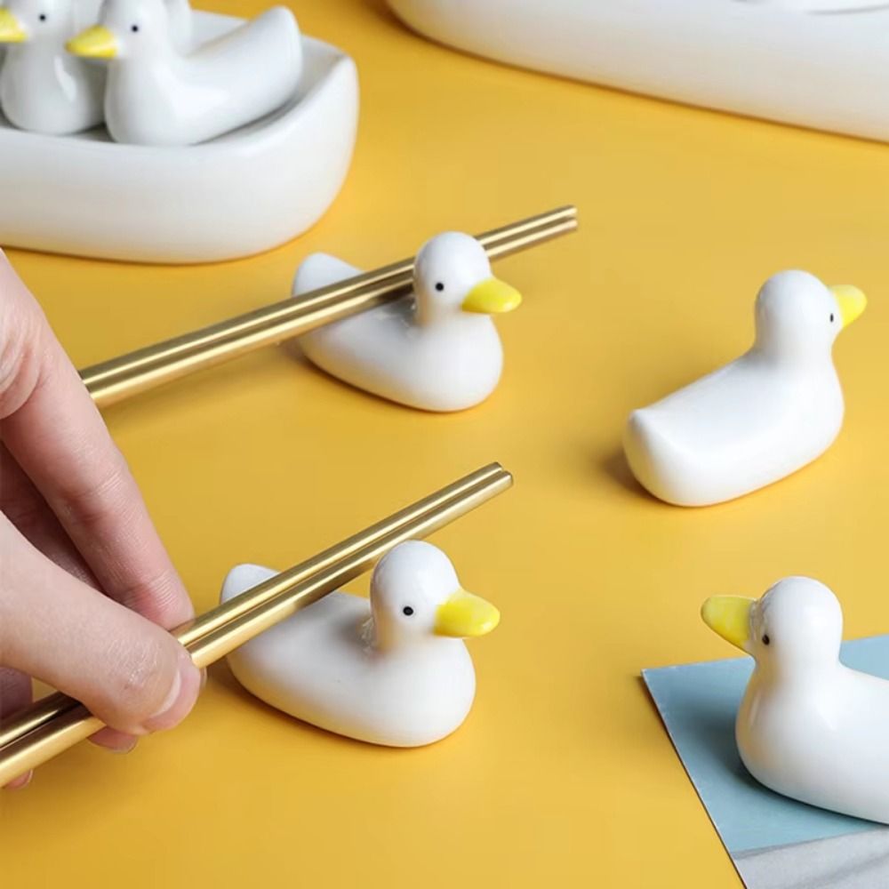 Creative Ceramic Chopstick Sta - огляд і ціна Home Decor Duck