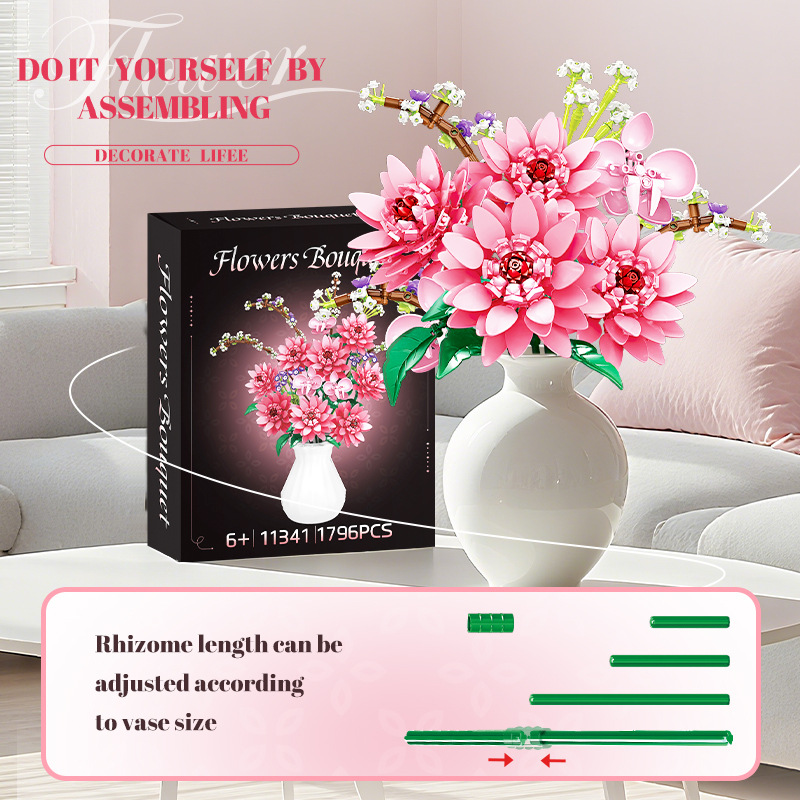 City Bunch of Flowers Building - огляд і ціна Home Decor Diy Ideas