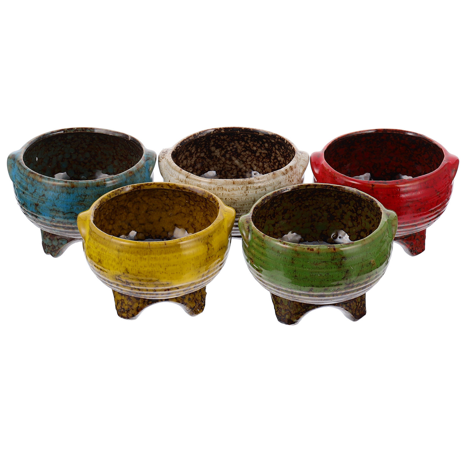5Pcs Ceramic Flower Container  - огляд і ціна Home Decor Garden Ideas