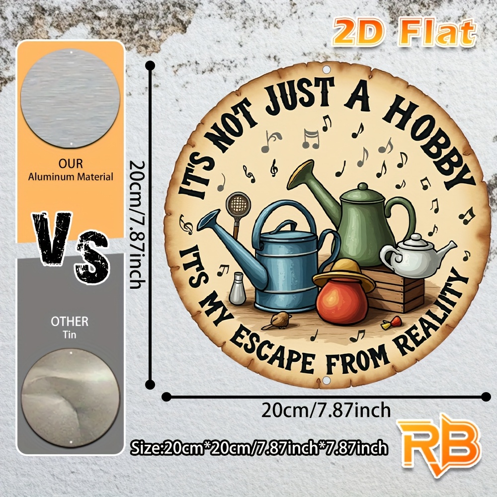 2D Flat,a Vintage-Style Metal  - огляд і ціна Home Decor Garden Ideas