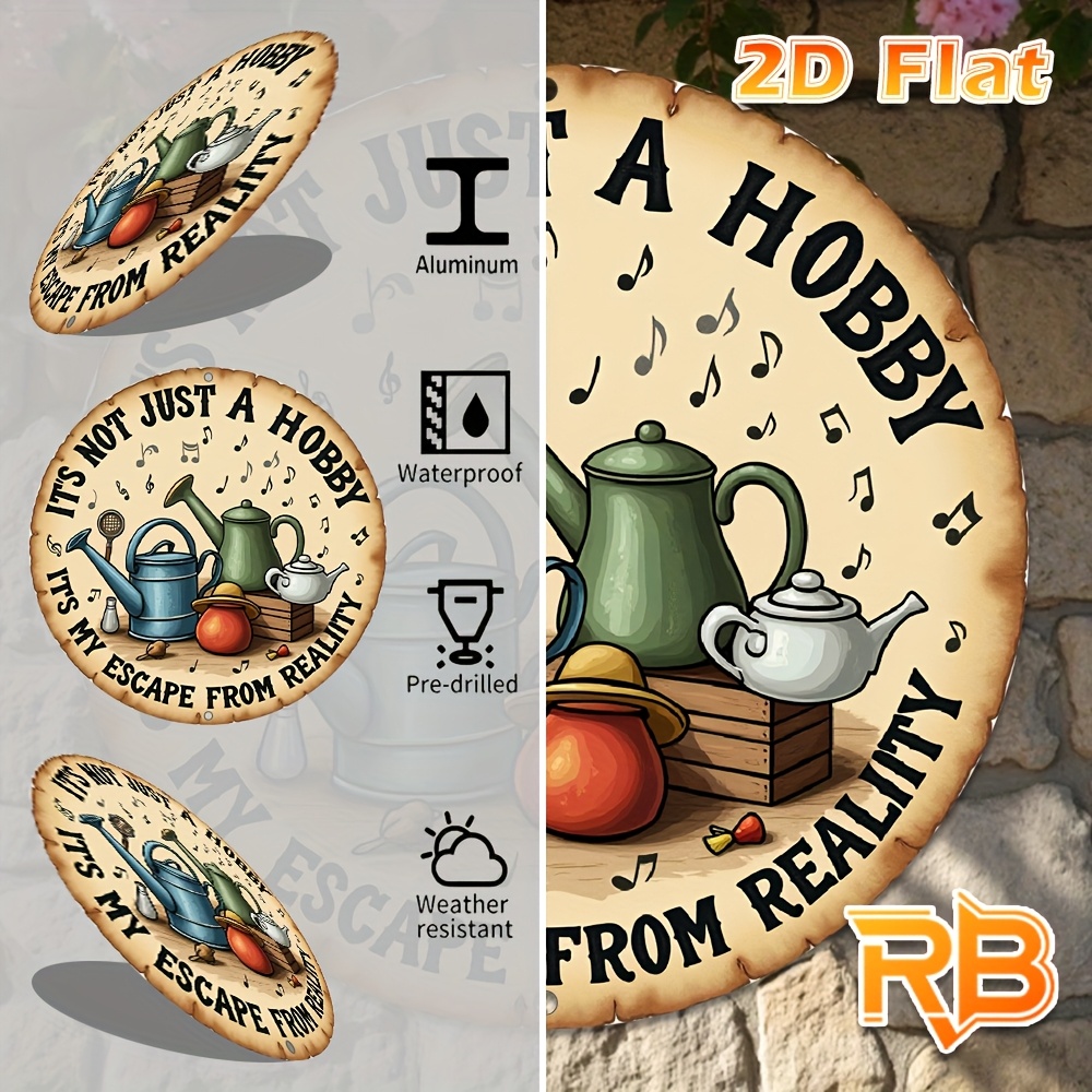 2D Flat,a Vintage-Style Metal  - огляд і ціна Home Decor Garden Ideas