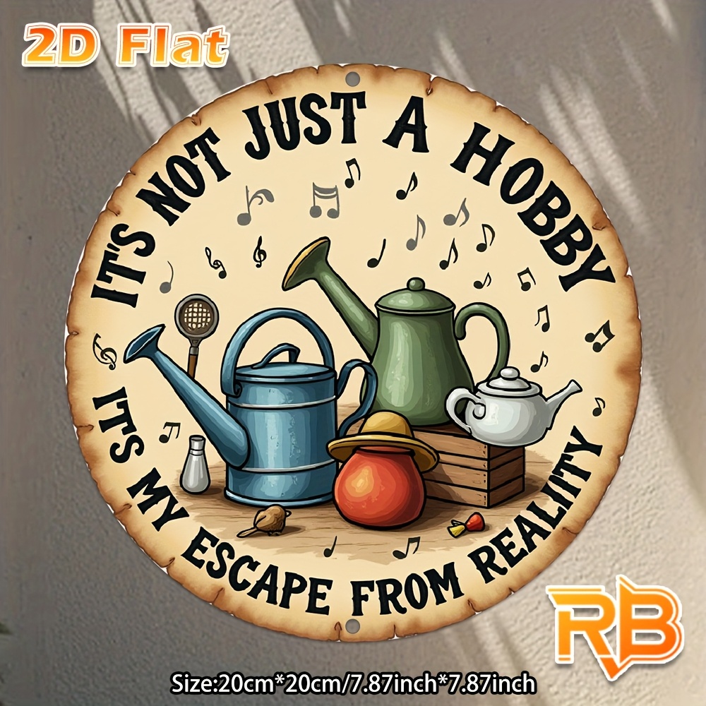 2D Flat,a Vintage-Style Metal  - огляд і ціна Home Decor Garden Ideas