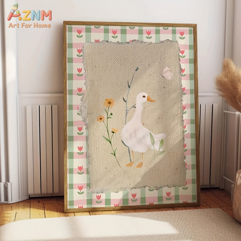 AZNM Cute Silly Goose Cartoon  - огляд і ціна Home Decor Duck