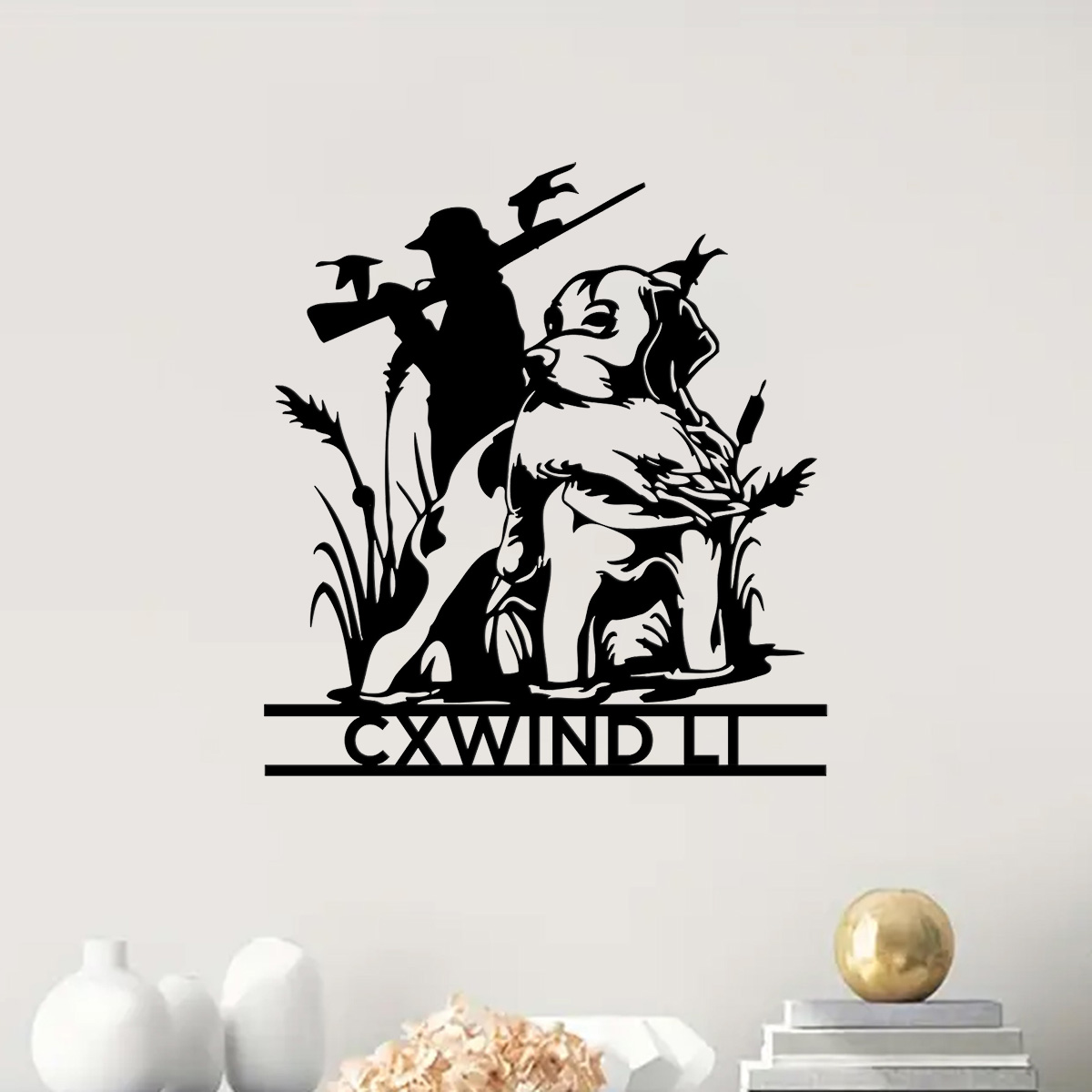 Custom Dog Hunting Metal Wall  - огляд і ціна Home Decor Duck