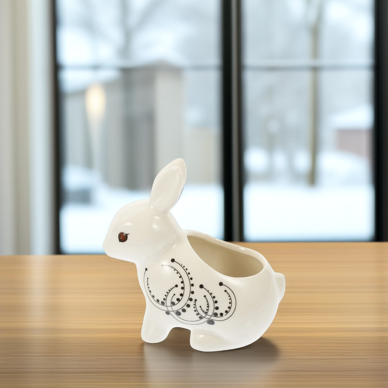 Rabbit Shaped Ceramic Flower P - огляд і ціна Home Decor Garden Ideas