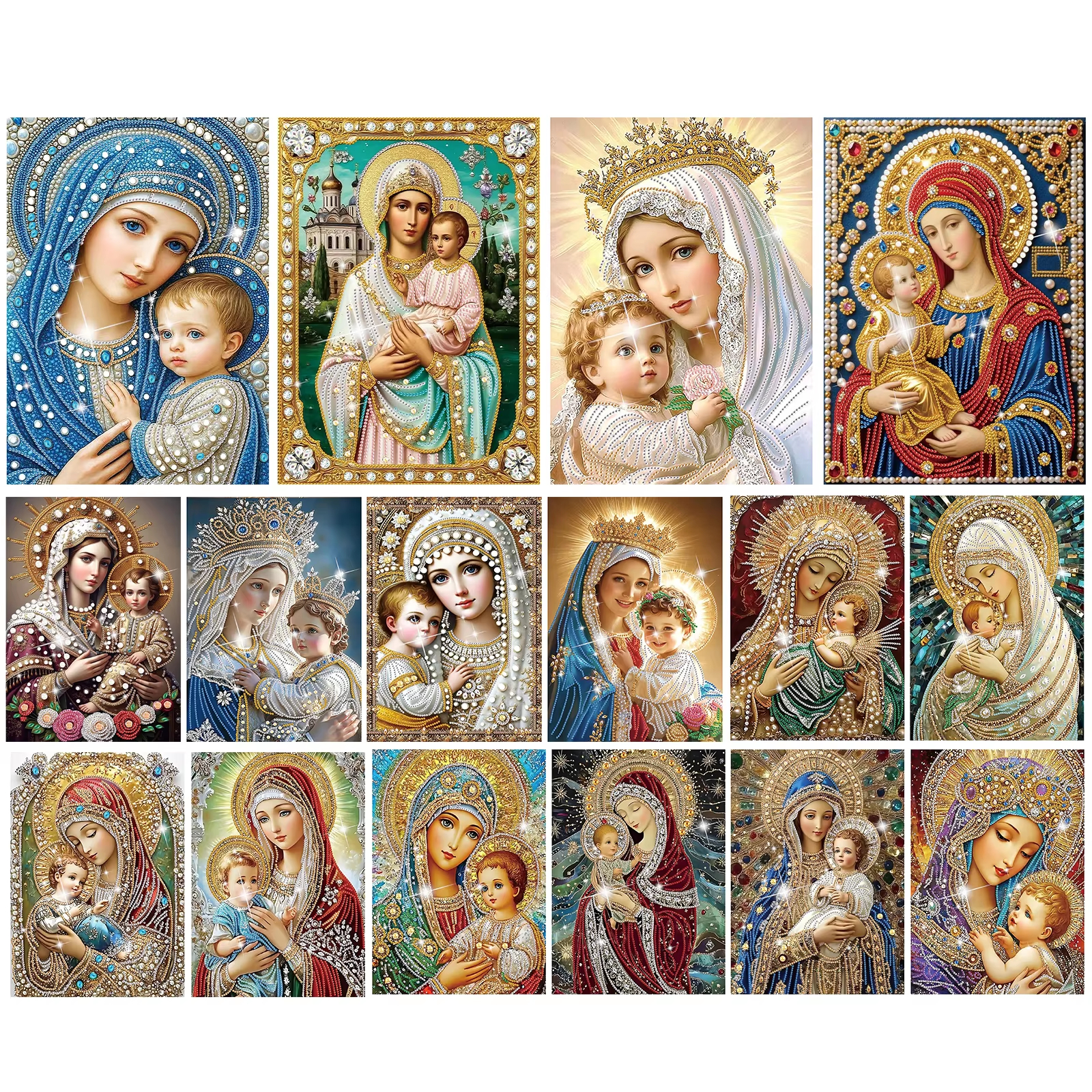 Virgin Mary Partial DIY 5D Dri - огляд і ціна Home Decor Diy Ideas