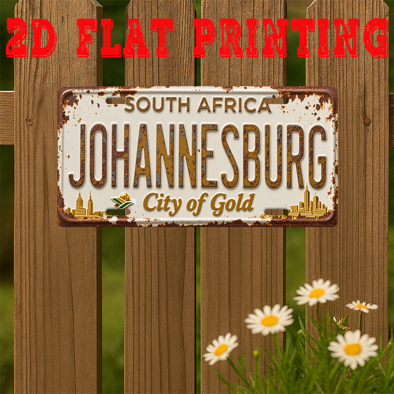 Vintage Metal Tin Sign Johanne - огляд і ціна Home Decor Johannesburg