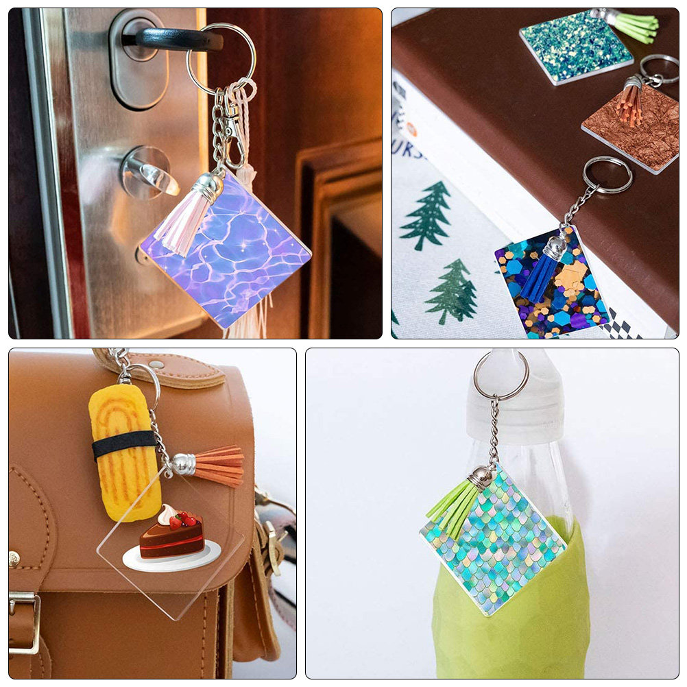 1Set Acrylic Keychain Pendant  - огляд і ціна Home Decor Diy Ideas
