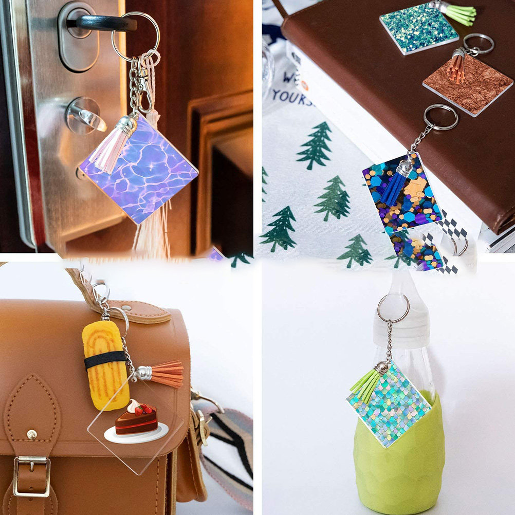 1Set Acrylic Keychain Pendant  - огляд і ціна Home Decor Diy Ideas