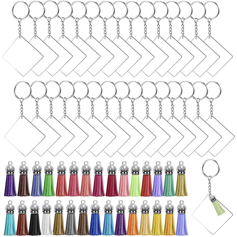 1Set Acrylic Keychain Pendant  - огляд і ціна Home Decor Diy Ideas