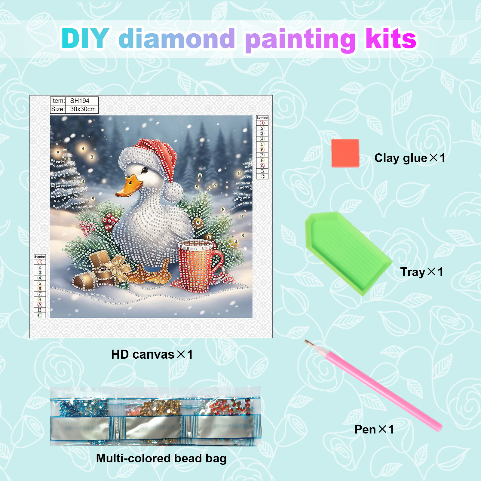 Special Shape Diamond Kits for - огляд і ціна Home Decor Duck